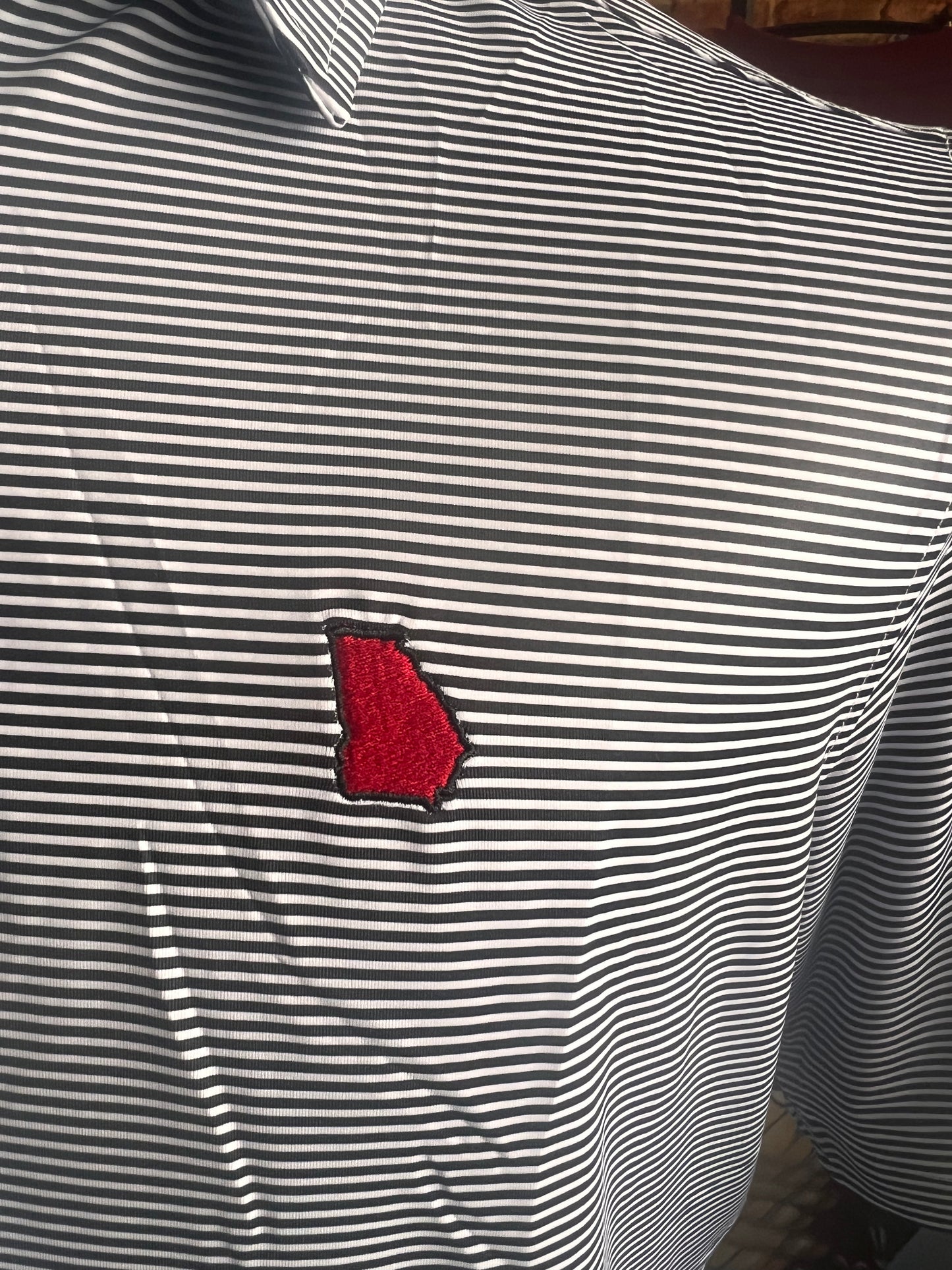 Meripex Micro Black/White (GA Embroidery-Red/Black Outline)