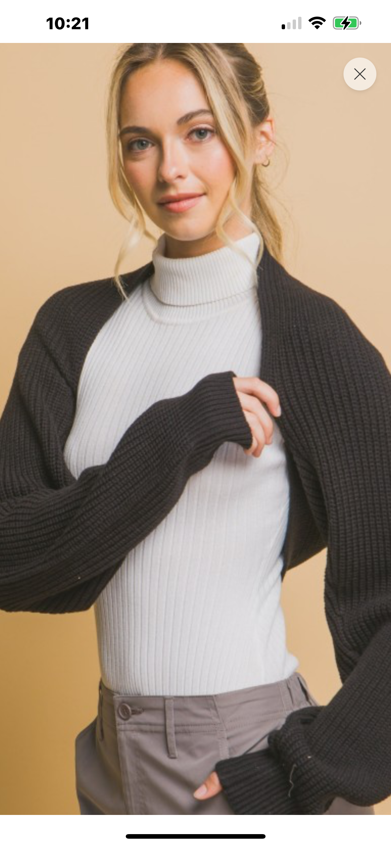 Bolero Knitted Shrug