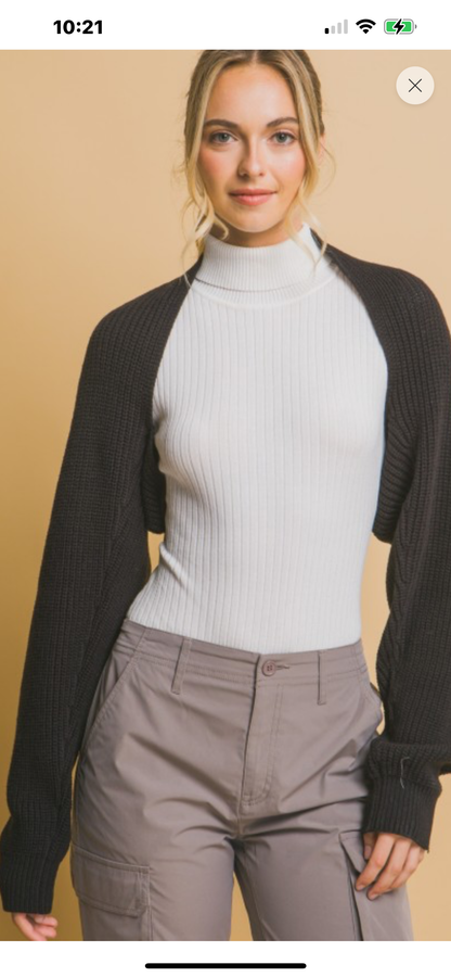Bolero Knitted Shrug