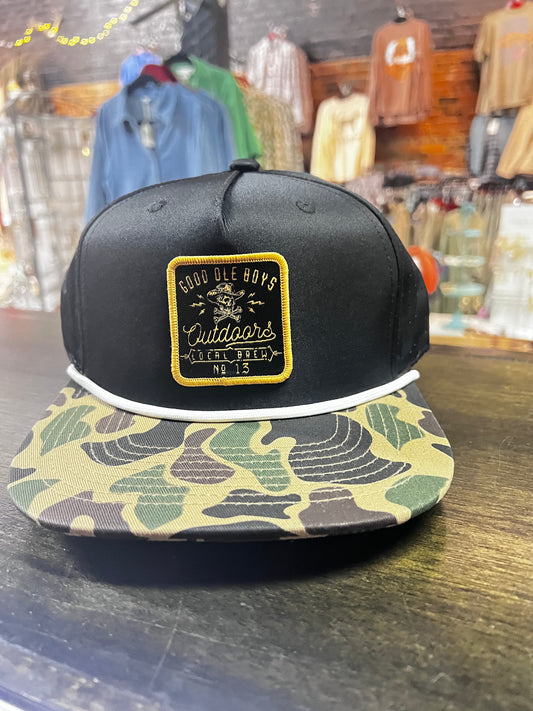 Good Old Boys Cowboy Skull Patch Hat