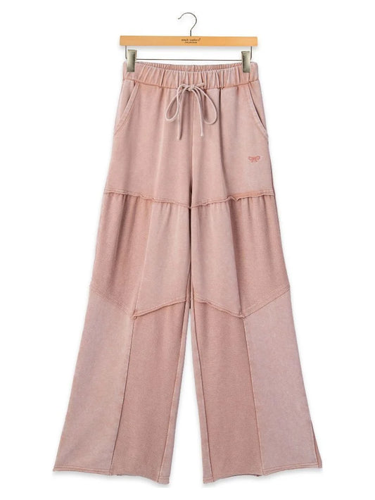Simply Southern Mineral Wash Wide Leg Pants