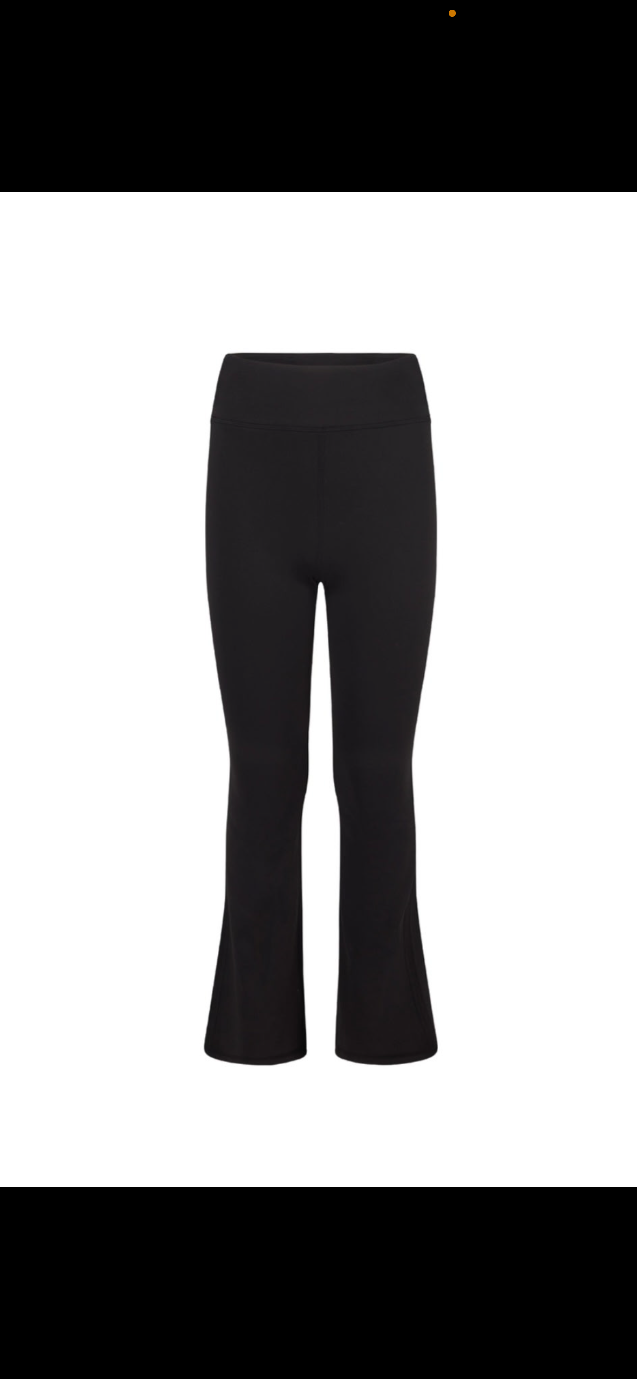 E&A Youth Girl's Black Yogalicious Leggings