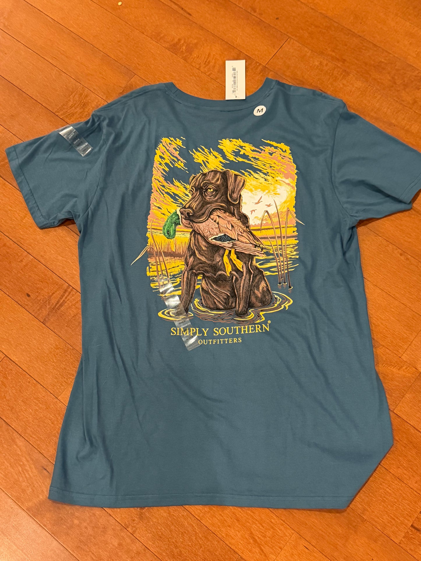 simply southern dock dog ss tee