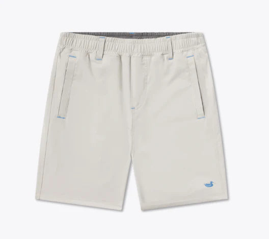 Southern Marsh Youth Grey Billfish Lined Performance Shorts