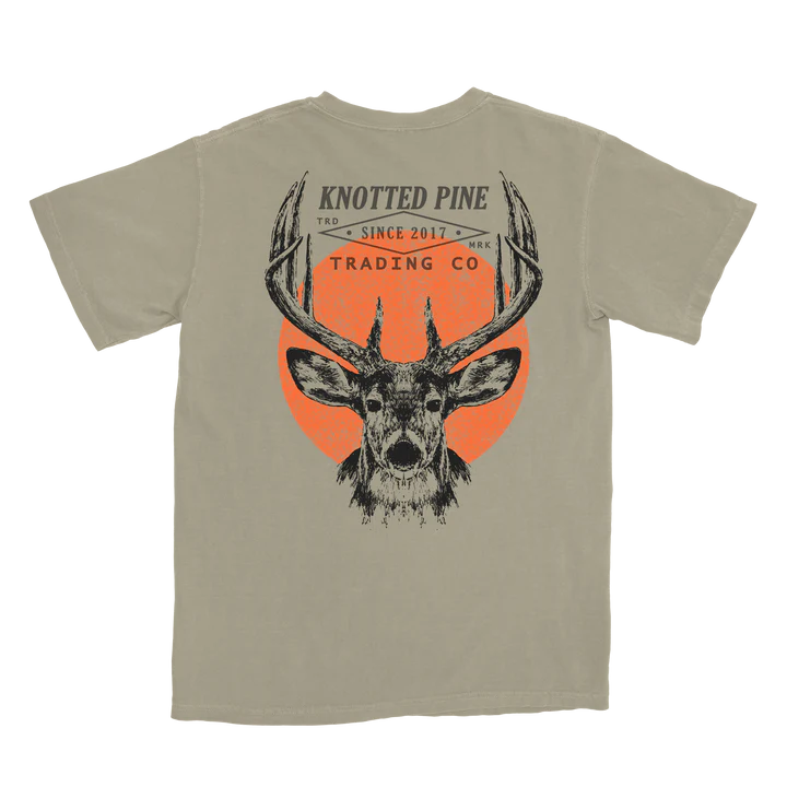 Knotted Pine Deer Ad Tee