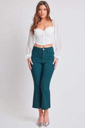 YMI Hyperstretch Cropped Kick Flare Pants