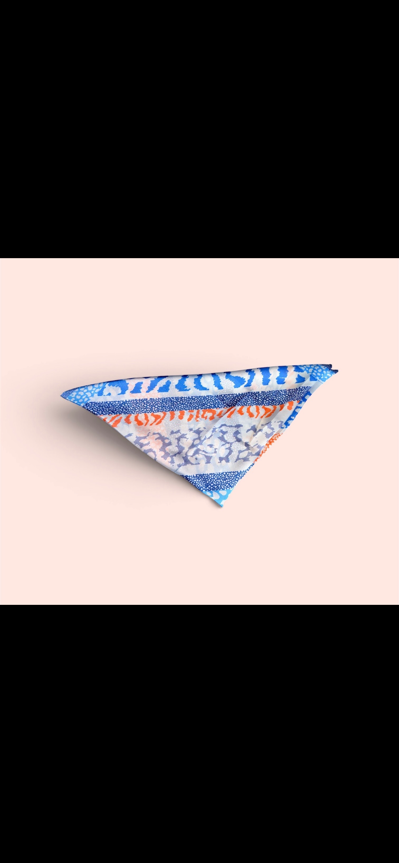 Abstract Leopard Print Bandana