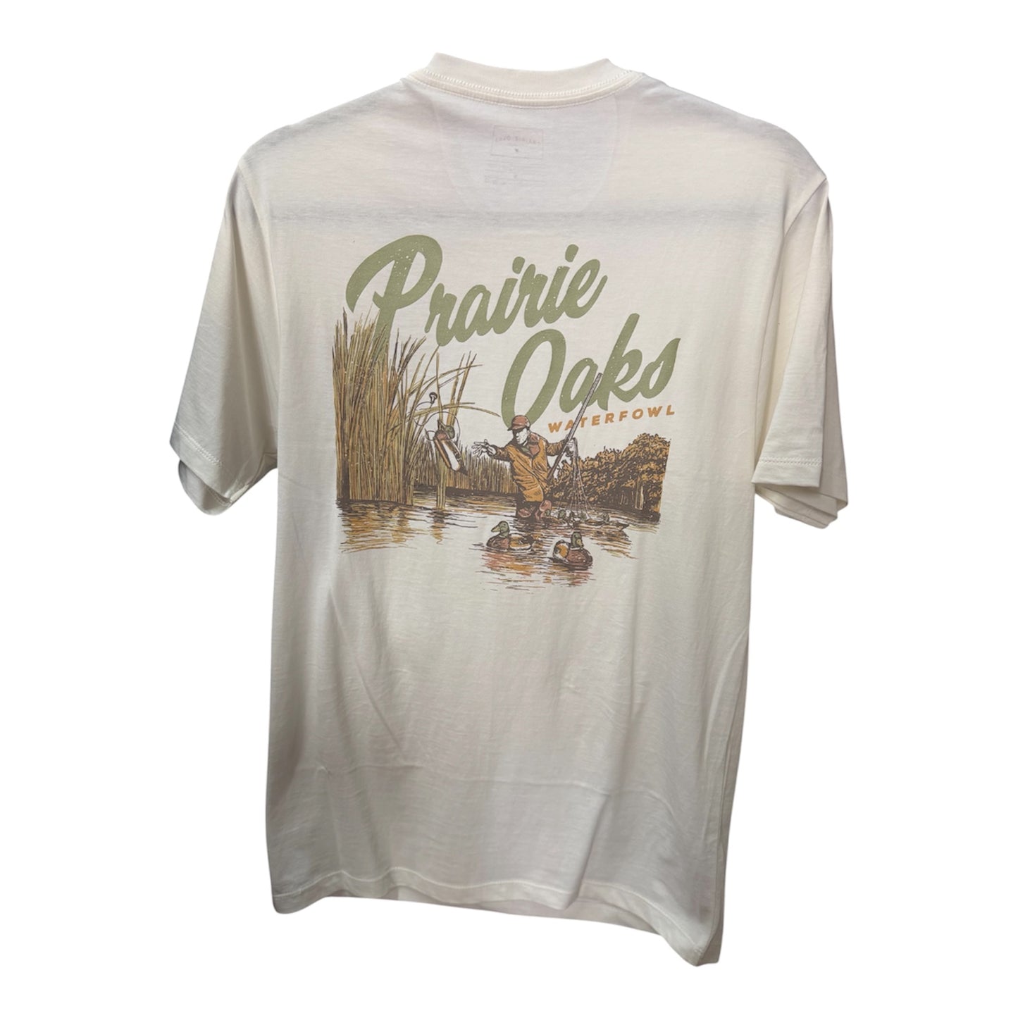 Prarie Oaks Mens Old School Morning Spread Tshirt