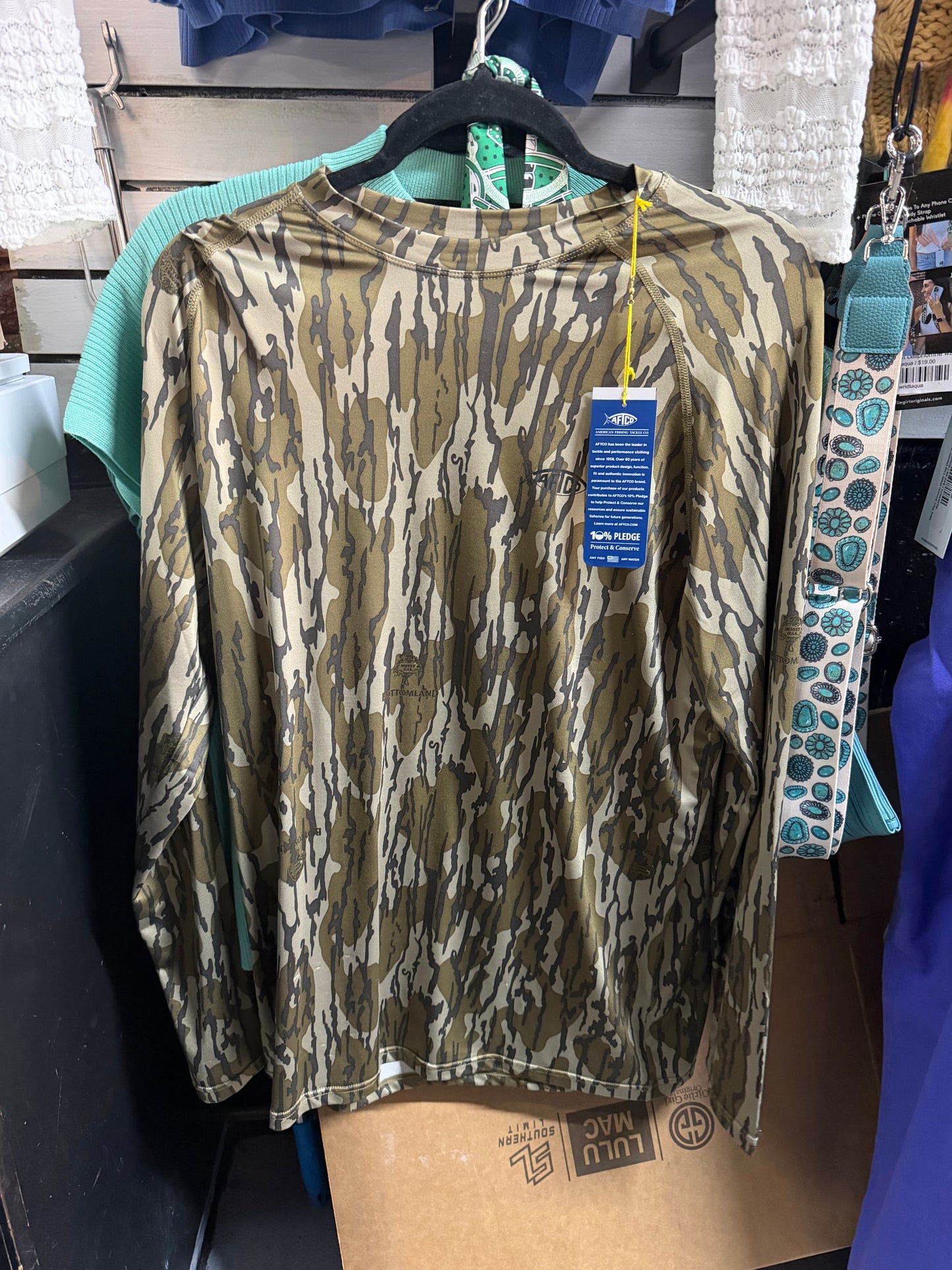 AFTCO Mossy Oak Performance Long Sleeve