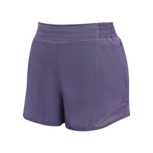 Meripex2.5 inseam eggplant womens shorts