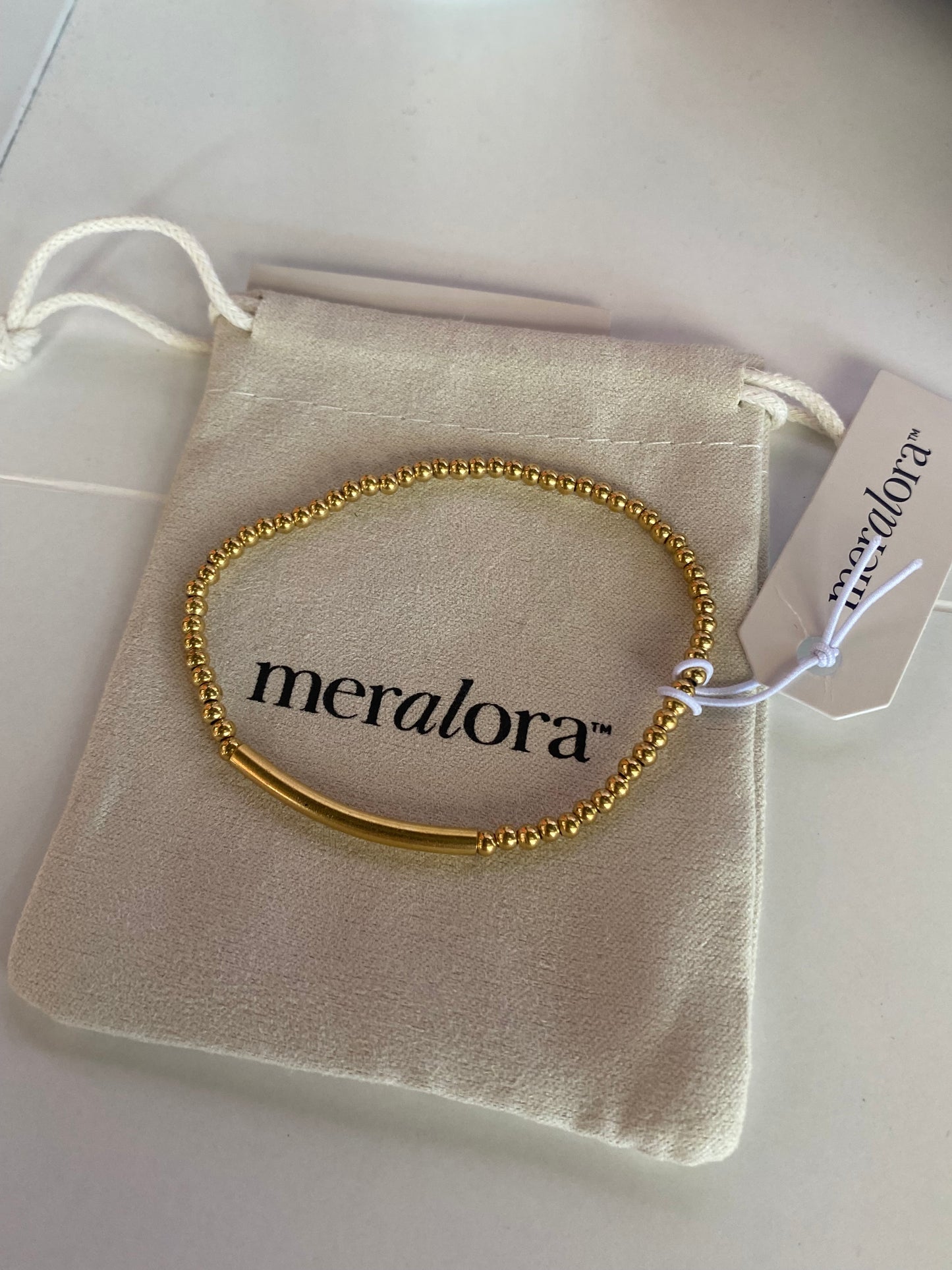 Meralora 3mm bar Bracelet