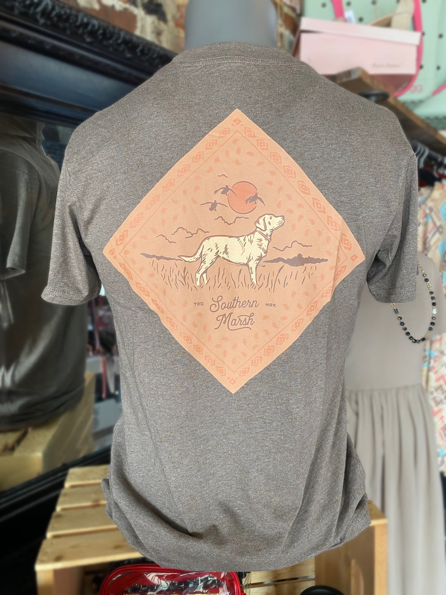 Southern Marsh Bandana Best Friend Tee
