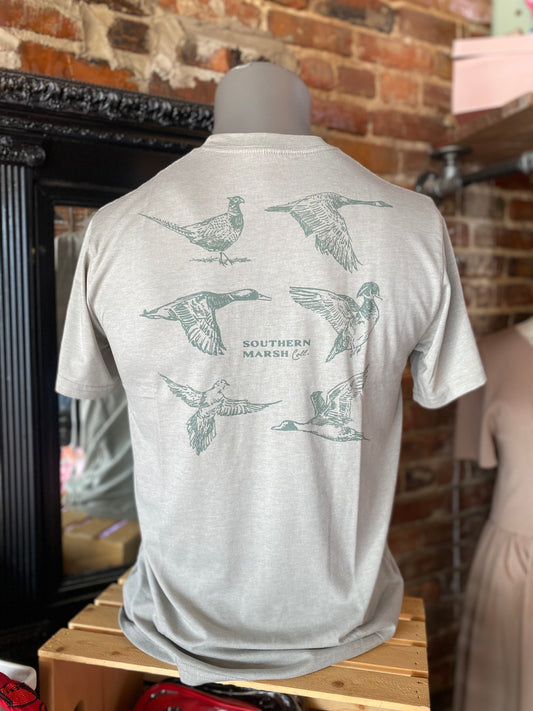 Southern Marsh Seawash Field Sketches Tee