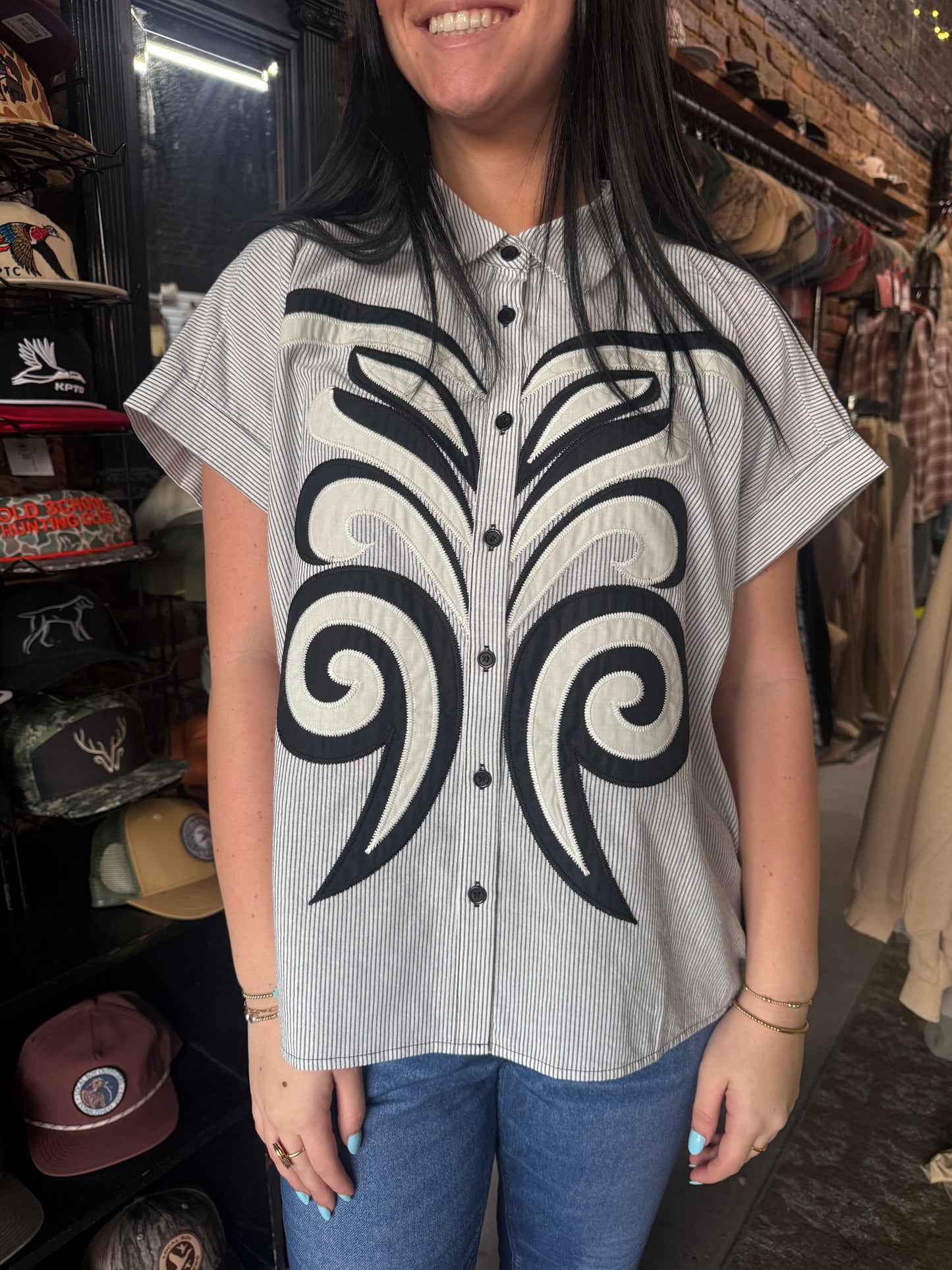 The Ivy Off White Top