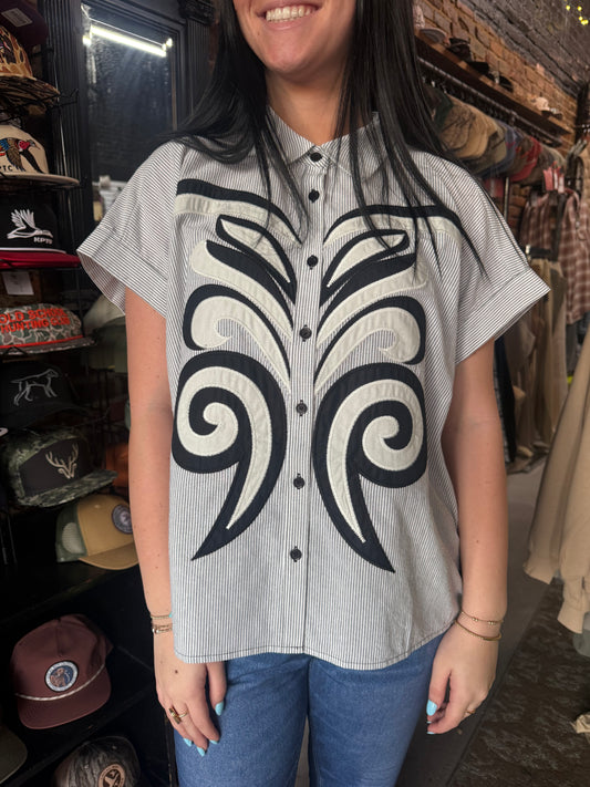 The Ivy Off White Top