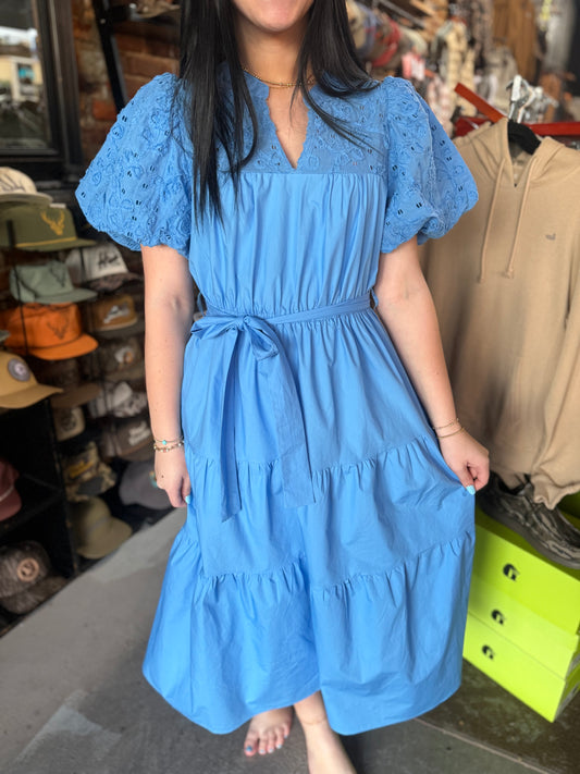 The Matilda Peri Blue Dress