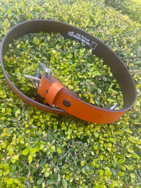 Paul & Taylor Tan Genuine Leather Belts