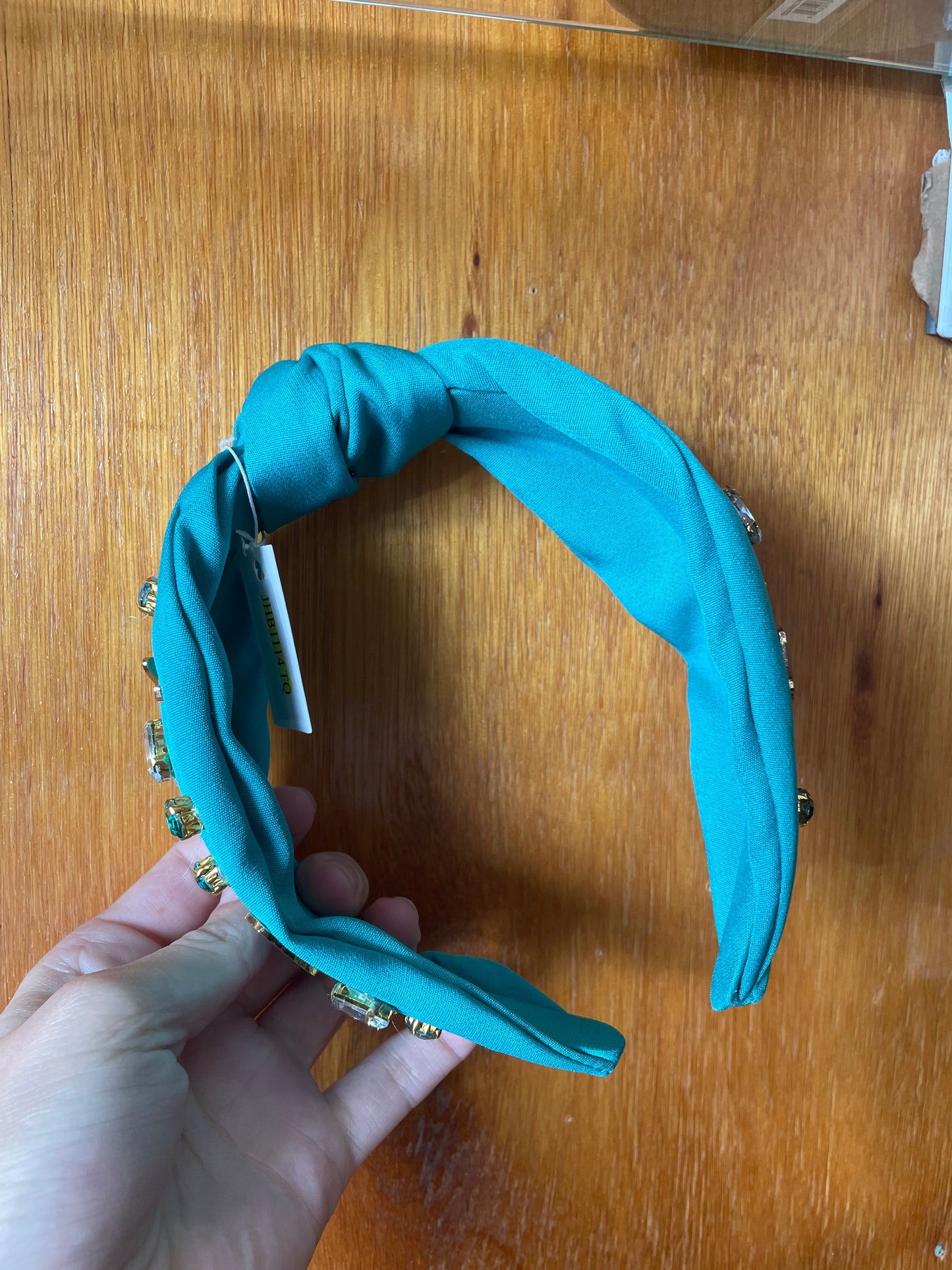 Teal Cowgirl Headband