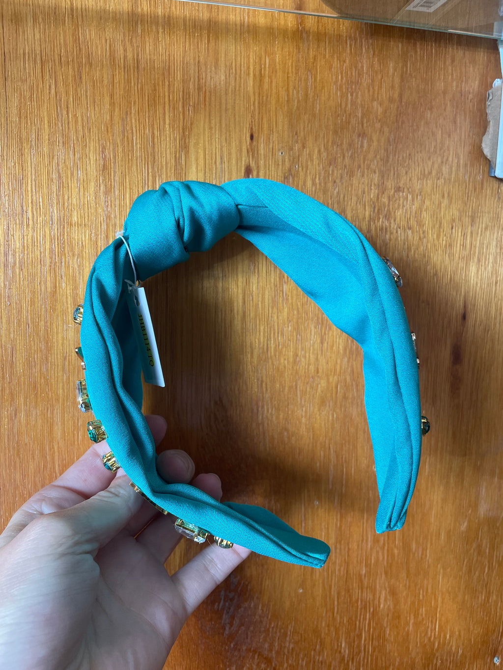 Teal Cowgirl Headband