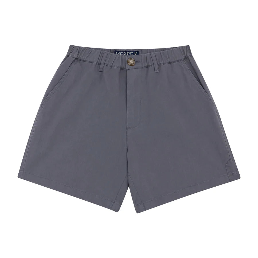 Meripex Men's Charcoal 5.5 Inseam Shorts (Stretch)