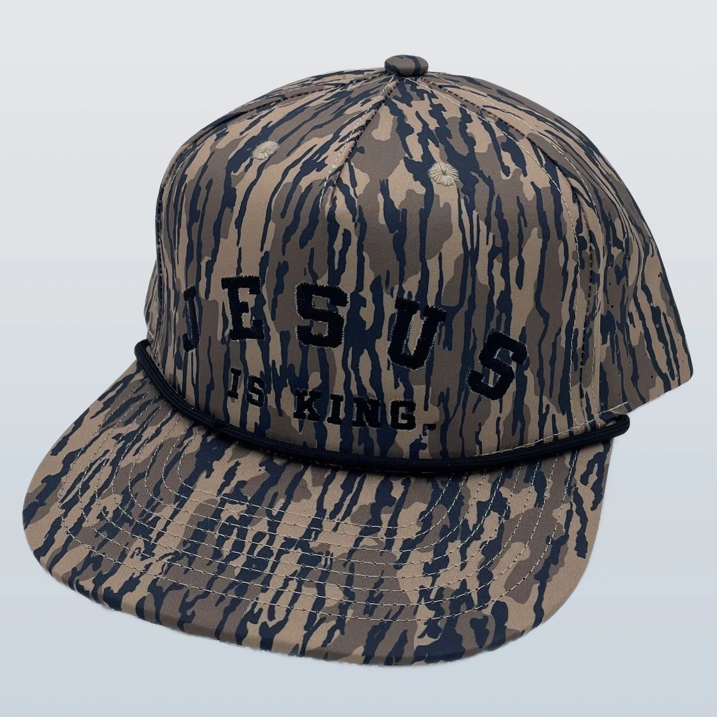 Jesus is King camo Hat