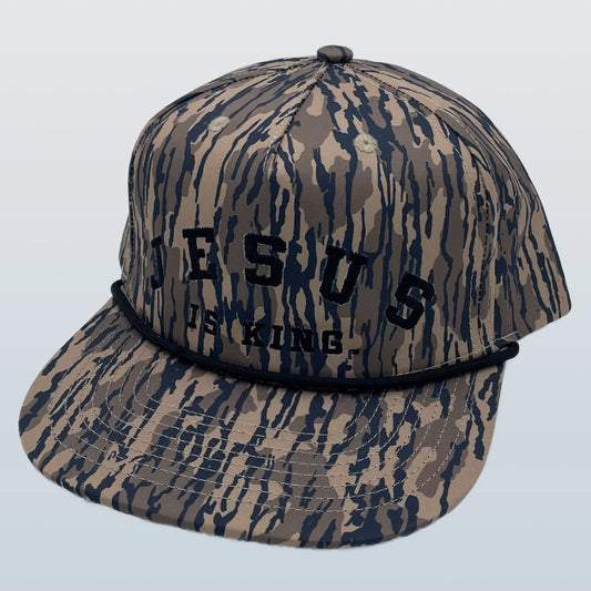 Jesus is King camo Hat