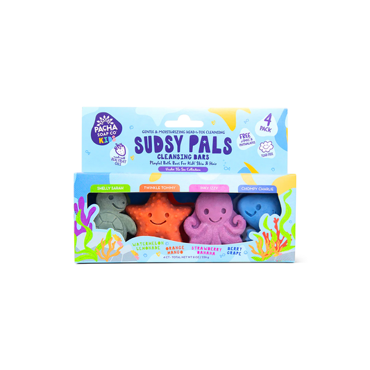 Pacha Soap Co Sudsy Pals Cleansing Bars