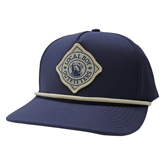 Local Boy Youth Diamond Lab High Crown Rope Hat