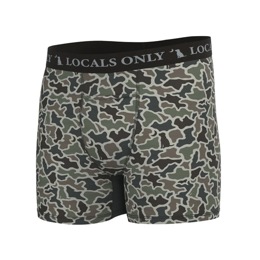 Local Boy Dog & Moon Camo Boxer Briefs