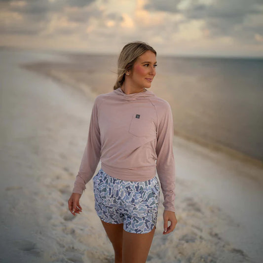 Local Girl High Waisted Volley Short in Localflage Coast