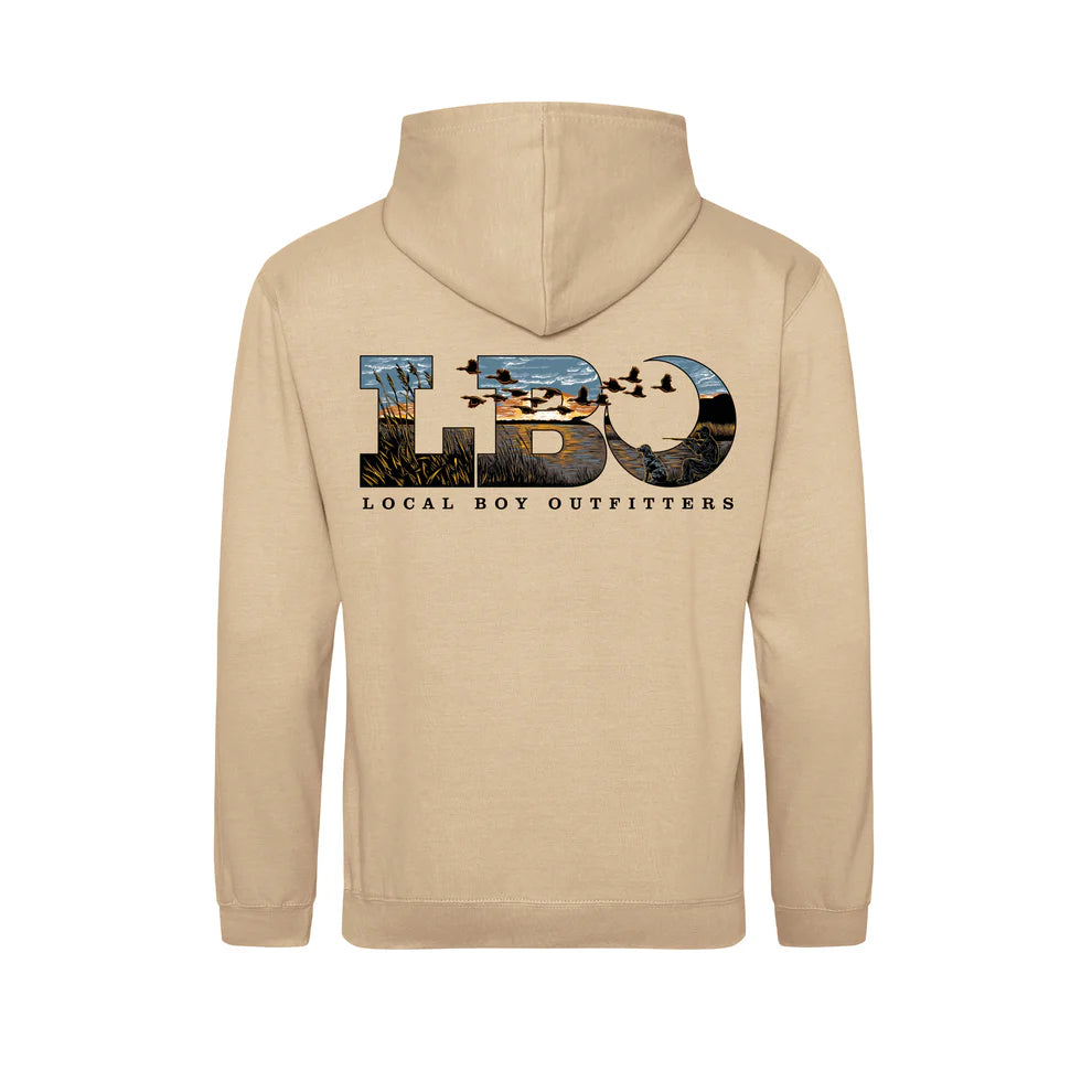 Local Boy Youth LBO Marsh Scene Brushwood Hoodie