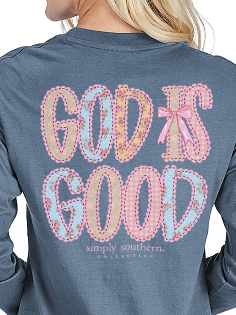 Simply Southern God is Good Long Sleeve