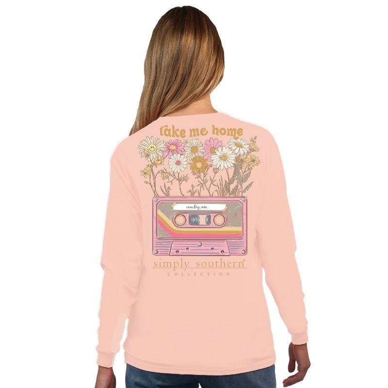 Simply Southern Take Me Home LS Tee