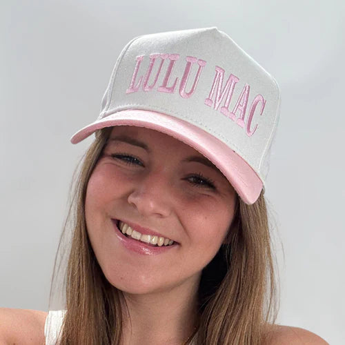 Lulu Mac Light Pink Trucker Hat
