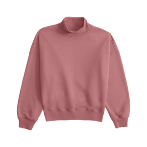 Southern Fried Cotton Laila Dusty Rose Crew Neck