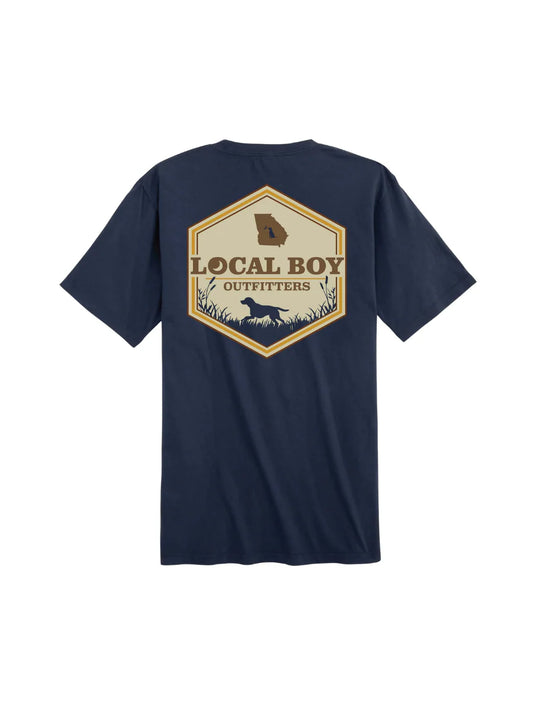 Local Boy Hex State Ga SS Tee