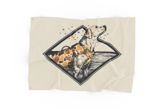 Knotted Pine "Locked In" Flag