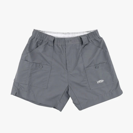 AFTCO Men's Charcoal Fishing Shorts