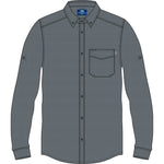 AFTCO Charcoal Palomar Tech Button Down