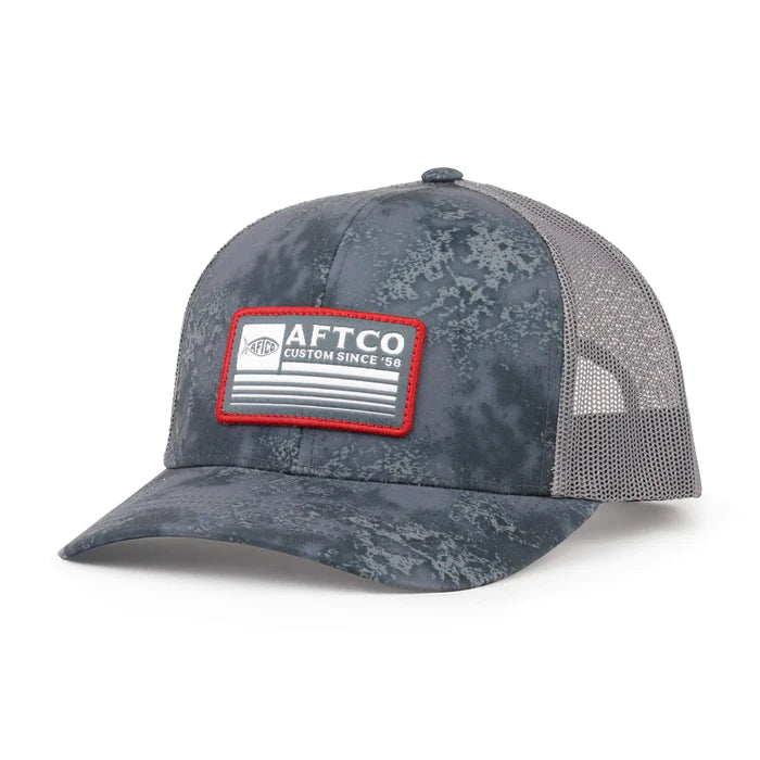 AFTCO Crossbar Camo Fishing Hat