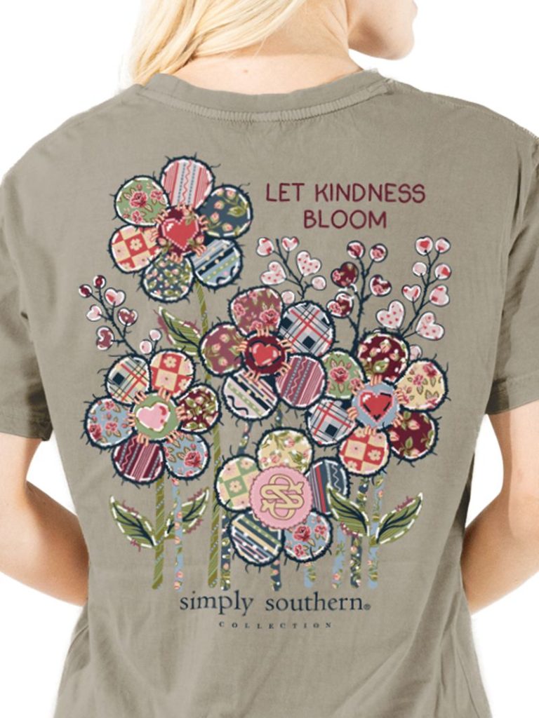 Simply Southern Youth "Let Kindness Bloom Tee"