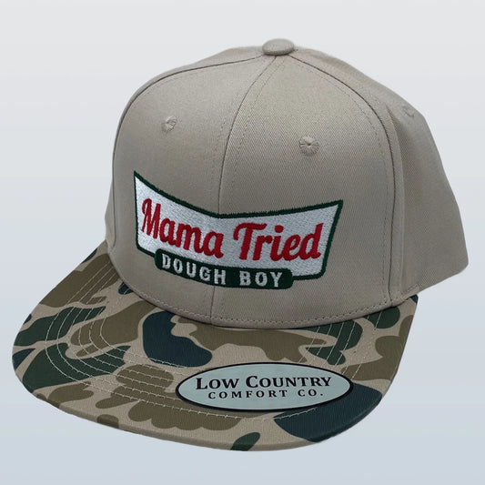 Mama Tried Dough Boy Beige/Old School Camo