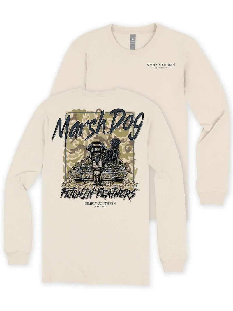 Simply Southern Dog Boat Long sleeve