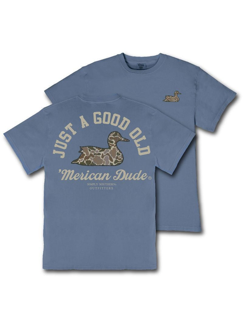Simply Southern Camo Merican Dude