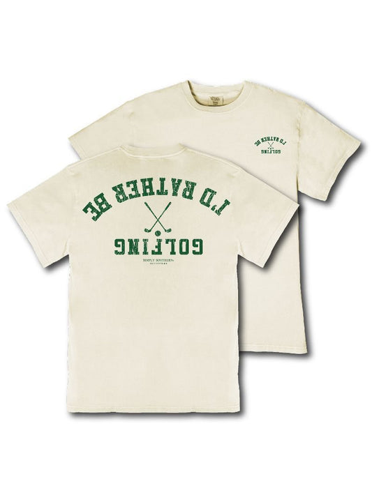 Simply Southern "Id Rather Be Golfing T-Shirt"