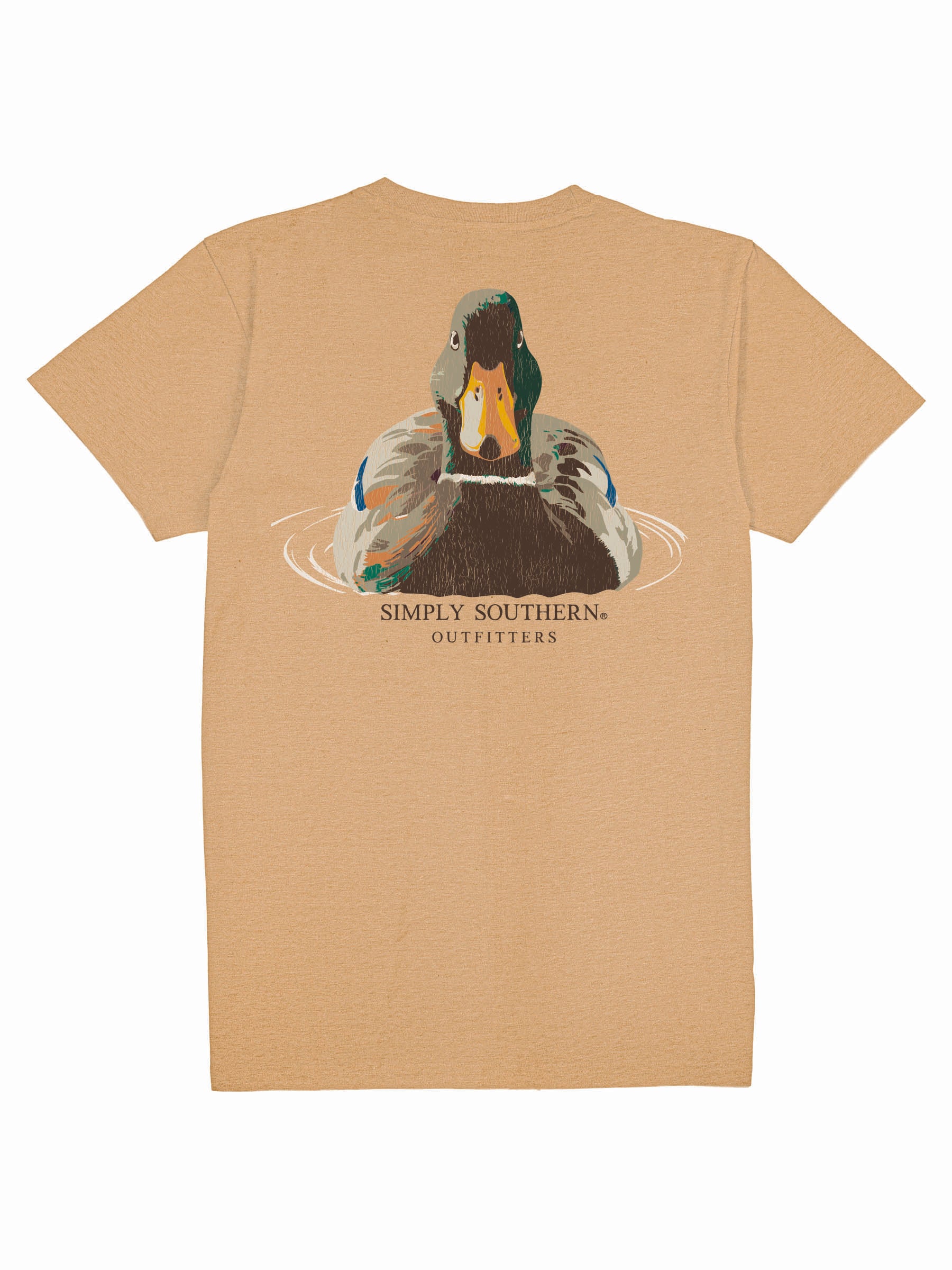 Simply Southern Youth Khaki Mallard T-Shirt