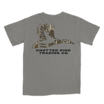 Knotted Pine Mallard Bottomlands Tee in Grey