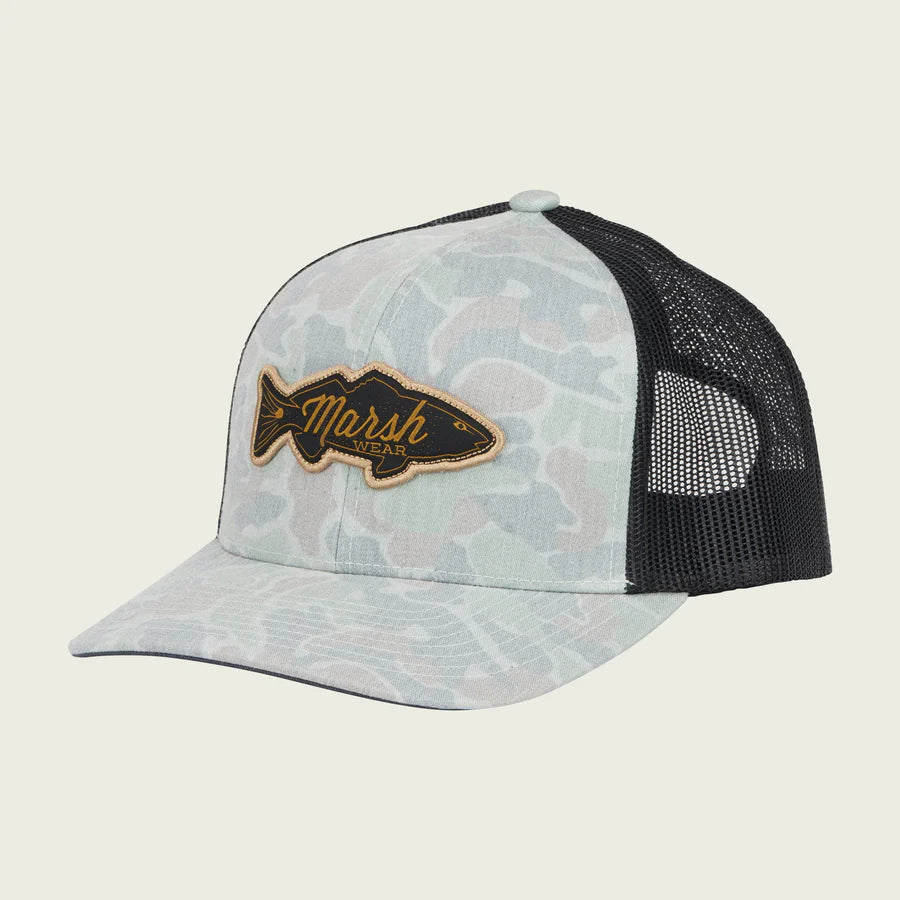 Marsh Wear Redfish Logo Trucker