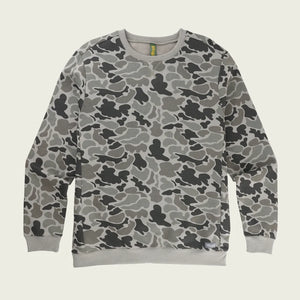 Marsh Wear Youth Fireside Fleece Crew dk grn mal camo