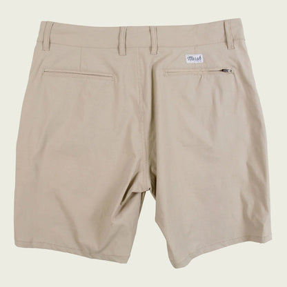 Marsh Wear Men's Khaki Prime Short